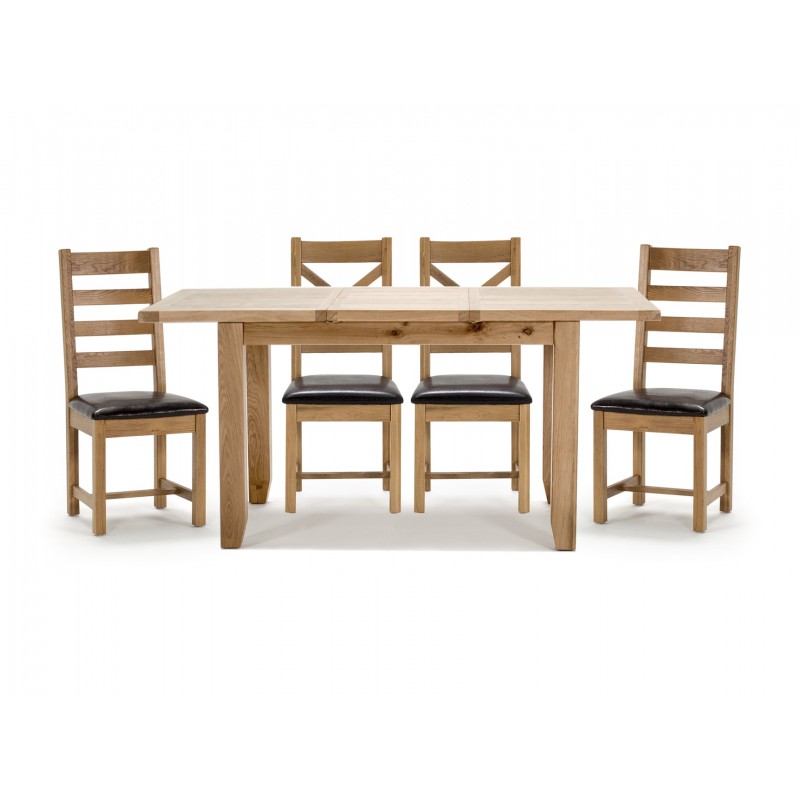 VL Ramore 1200/1650 Dining Table Natural